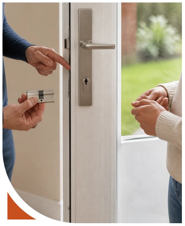 Установка замка в металлическую дверь в Сестрорецке от 2562 р. | Разлок-Сст